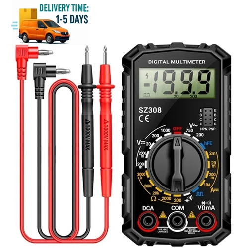Digital multimeter lcd - digital,
