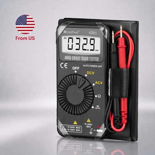 Card multimeter auto - auto, range